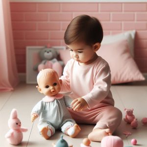 تاثیر بازی با عروسک بر رفتار کودک
