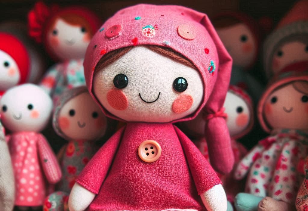 خرید عروسک پارچه ای