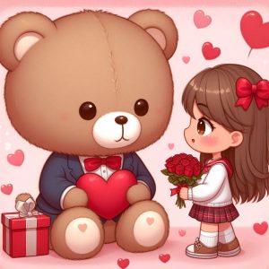 چرا ولنتاین خرس کادو میدهند؟