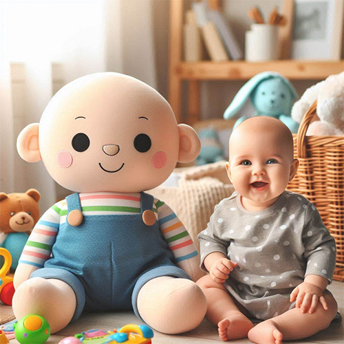 آیا عروسک پارچه ای برای نوزاد ضرر دارد؟